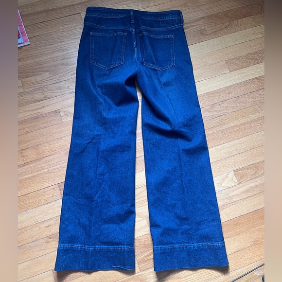 J. Crew Low rise denim trouser in 1996 semi stretch 28 - Picture 6 of 6